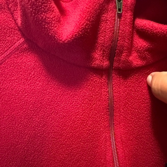 Patagonia Women's Vibrant Red Half-Zip Pullover - Picture 5 of 6